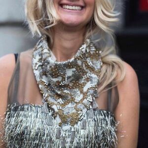 Mignonne gavigan Jacobs bandana scarf necklace